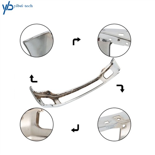 Steel Front Bumper For 2011 12-2016 F-250 F-350 Super Duty Truck Chrome - Picture 8 of 8