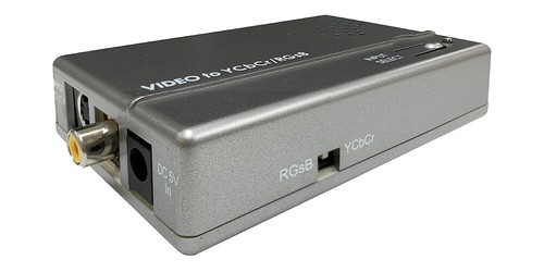 S-Video Composite RCA To Component Video YUV RGB RGsB Sync On Green Converter - Picture 2 of 7