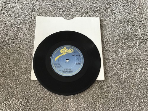 Men At Work - Overkill - 7" Vinyl Single Record 1983 VGC - Picture 5 of 6