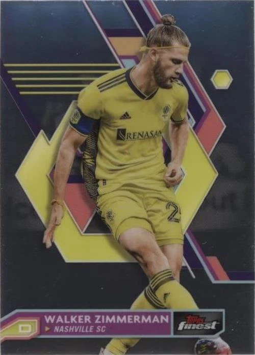 2023 Topps Finest MLS Walker Zimmerman #92