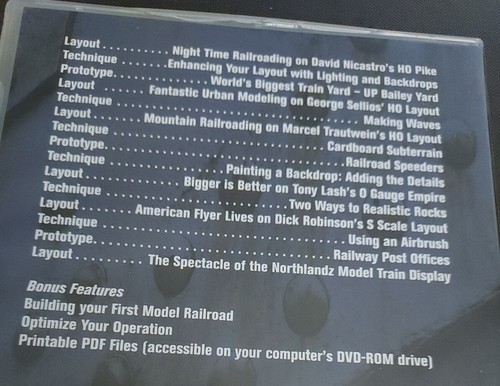 Dream Plan Build Layouts Modeling Tips & Prototype Railroads DVD 2005 Model RR - Picture 4 of 5