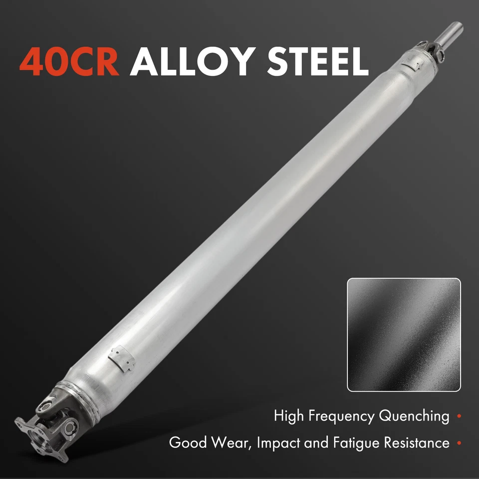 Conjunto de eje de transmisión trasero para Nissan TITAN 2004 2005 2006 4x4 aluminio Foto 3 de 4