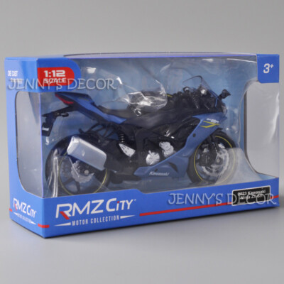 1:12 Scale Diecast Motorcycle Model Toys Kawasaki Ninja ZX