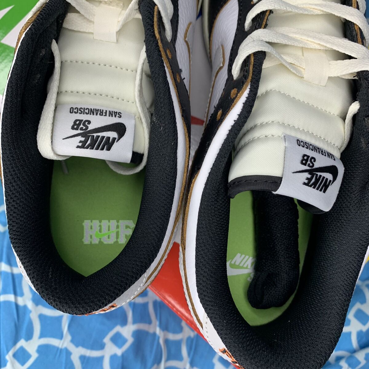 Nike SB Dunk Low x HUF Men's Size 10 San Francisco Ships Nike SB Dunk Low x HUF Men's Size 10 San Francisco Ships