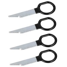 4x SET Auto Radio Entriegelungswerkzeug gummiert kompatibel VW Audi Seat Skoda