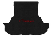 Lloyd Ultimat Trunk Mat for '17-22 Dodge Challenger w/Red on Black Challenger