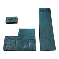 Club Car Pedal Set 1981 to Current Replaces OEM:1010832, 1010833, 1010879