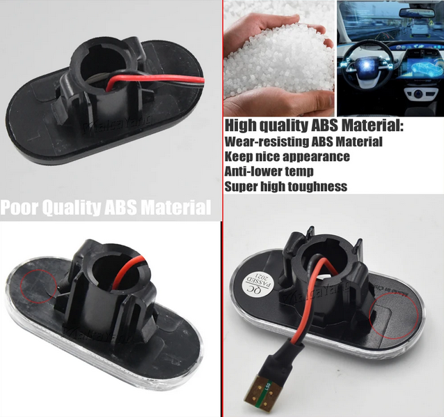 Kit De 2 Clignotants LED Orange Dynamiques W5W - Compatible Renault, Dacia, Nissan, Opel Et Plus