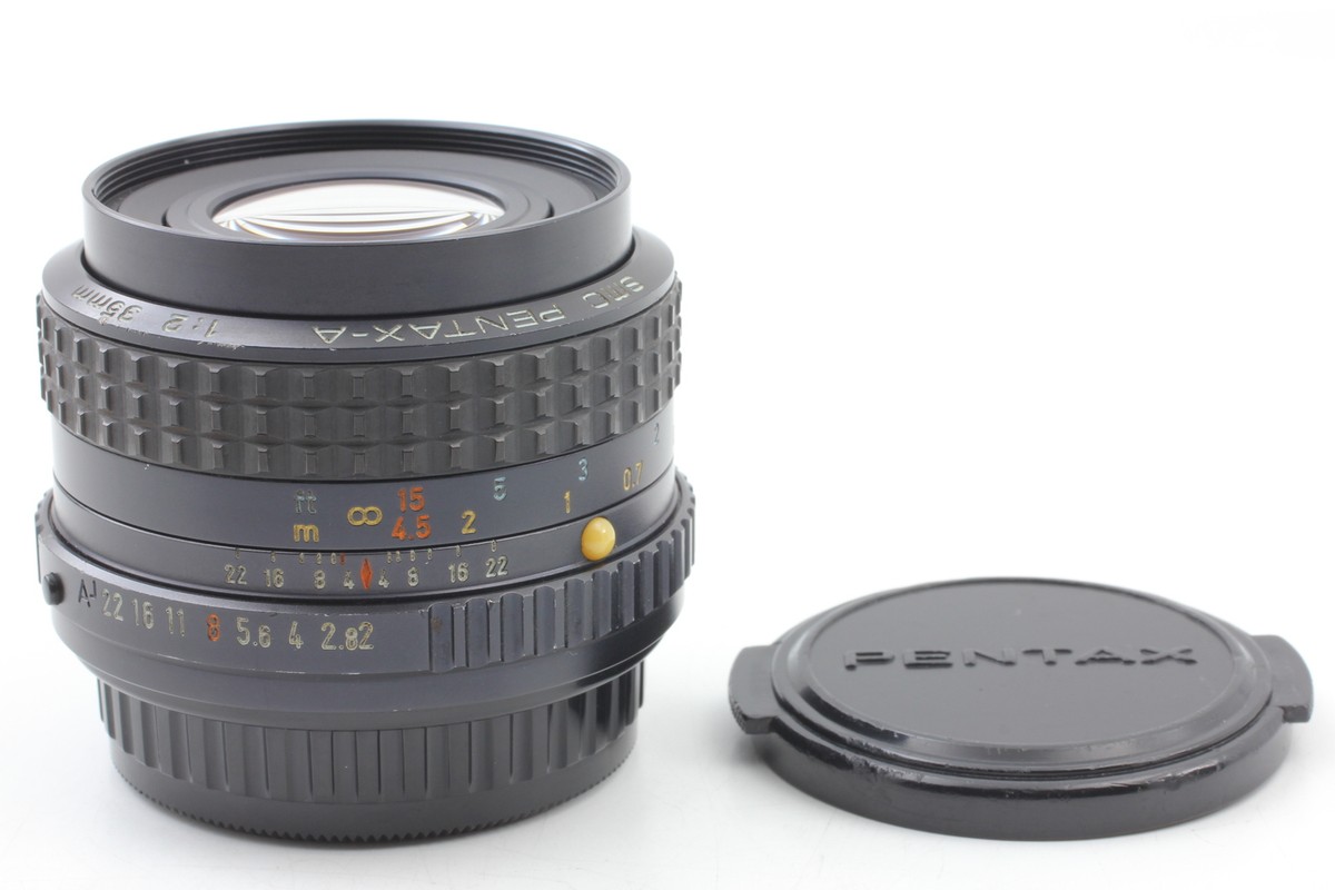 N MINT w/ Cap ] SMC Pentax A 35mm f2 Wide Angle MF Lens K