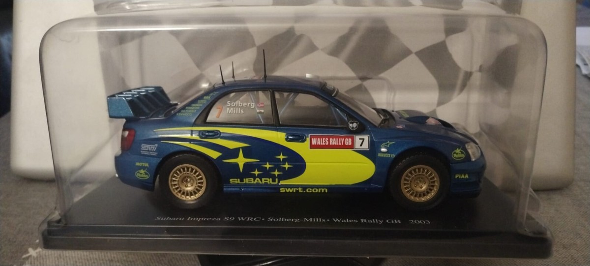SUBARU IMPREZA S9 WRC WALES RALLY GB (2003), SALVAT 1:24 NEW