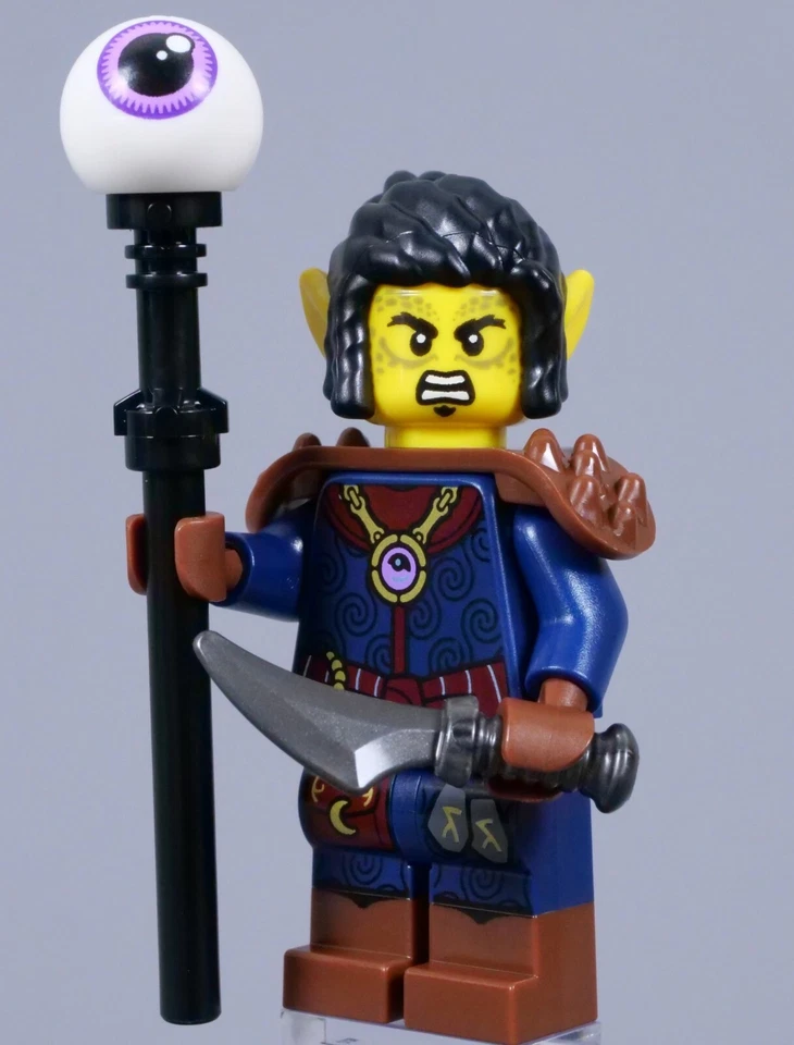 LEGO MINIFIGURA DUNGEONS & DRAGONS `` GITH WARLOCK ´´ REF 71047 NUEVO . - Imagen 2 de 4