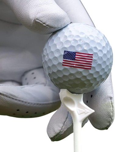 FLIGHTPATH 8 Pieces Premium 3 1/4" Golf Tees Durable Plastic Golf Tees - White - Picture 4 of 9