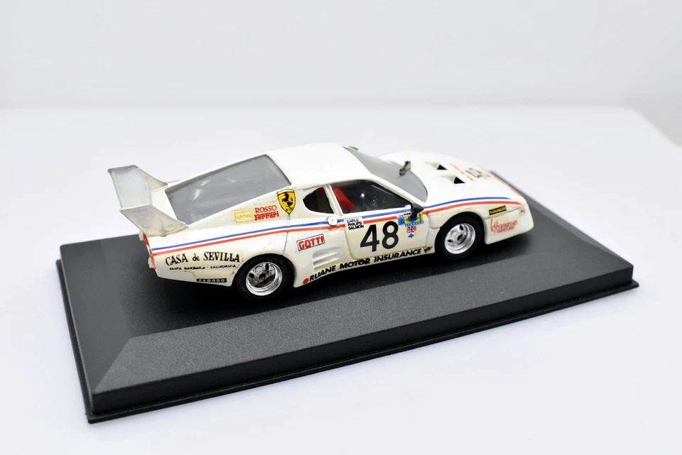 Modellino auto scala 1:43 FERRARI 512 BB 81 diecast modellismo racing collezione - Immagine 3 di 4