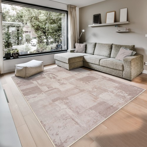 GLN Rugs Troy - Machine Washable Area Rug - Turkish Beige Home Rugs - Picture 31 of 66