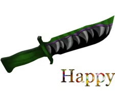 MONSTER KNIFE💜💚🖤MM2 MURDER MYSTERY 2 ROBLOX UNCOMMON💜💚🖤FAST DELIVERY