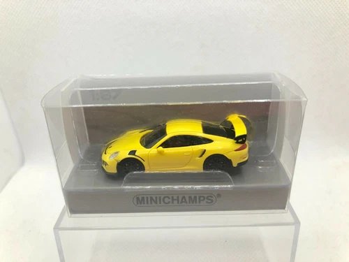 MINICHAMPS 1:87 PORSCHE 911 GT3RS 2015 YELLOW