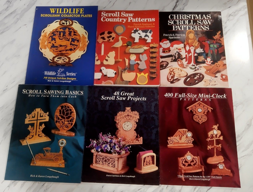 Scroll Saw/Woodworking 6 Book Lot
