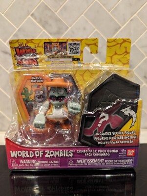 Bandai World of Zombies 2-Pack 2.5'' Figure Mezico Mariachi and Secret Figure 