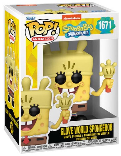 FUNKO POP ! ANIMATION SPONGEBOB 25TH (1671) GLOVE WORLD SPONGEBOB FIGURE VINYL - Imagen 3 de 3