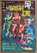 Gold Key The Twilight Zone#34 (1970) Beautiful Painted Cover Art! 