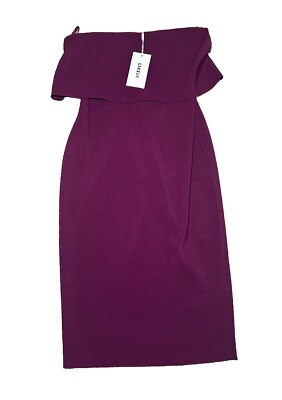 Likely Dress Women Size 6 Maroon Driggs Strapless
