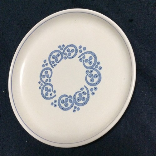 Denby-Langley Plate  ●  AUTHENTIC ENGLISH STONEWARE  ●  English Blue pattern - Picture 4 of 6