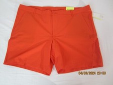All In Motion Men's Resort Shorts Orange XXL
