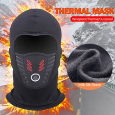 Winter Fleece Balaclava Ski Mask Neck Warm Tactics Full Face Mask for Men Women