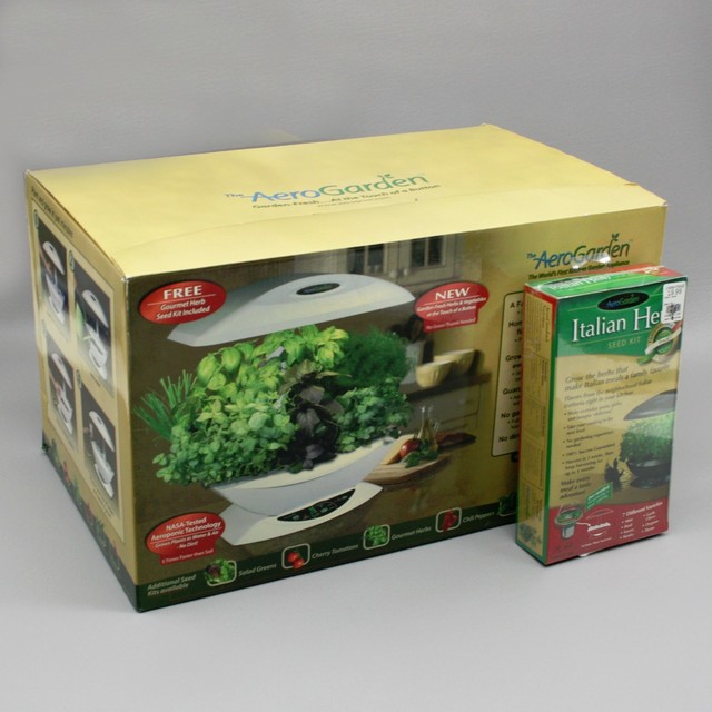 new white aerogarden 7 pod indoor kitchen vegetable garden kit italian herb seed - Indoor Vegetable Garden Kit new white aerogarden 7 pod indoor kitchen vegetable garden kit italian herb seed - Indoor Vegetable Garden Kit