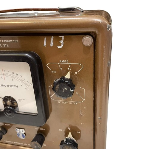 Portable Electro Meter Model 37A Electrometer electronic Instruments EIL Vintage - Picture 5 of 13