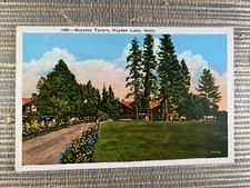 Bozanta Tavern Hayden Lake Idaho Postcard John W Graham Co