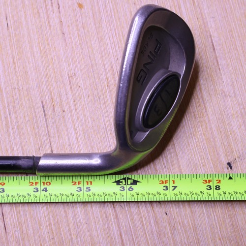 PING i3 Blue Dot SW Iron RH Dead Solid Perfect Graphite Shaft Golf Pride Grip - Picture 7 of 7