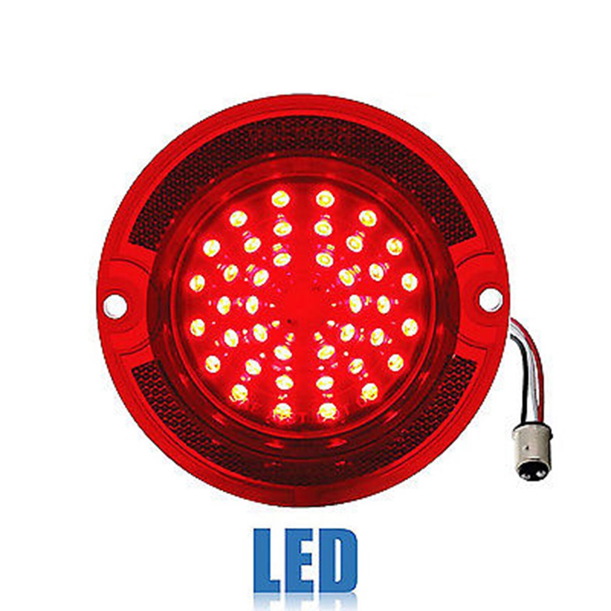63 Chevy Impala Bel Air Biscayne Red LED Rear Tail Turn Signal