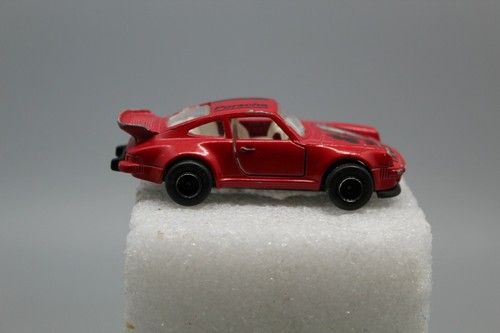 MAJORETTE 1975 PORSCHE 930 TURBO RED 1/57 MADE IN FRANCE GOOD CONDITION VINTAGE - Picture 3 of 5