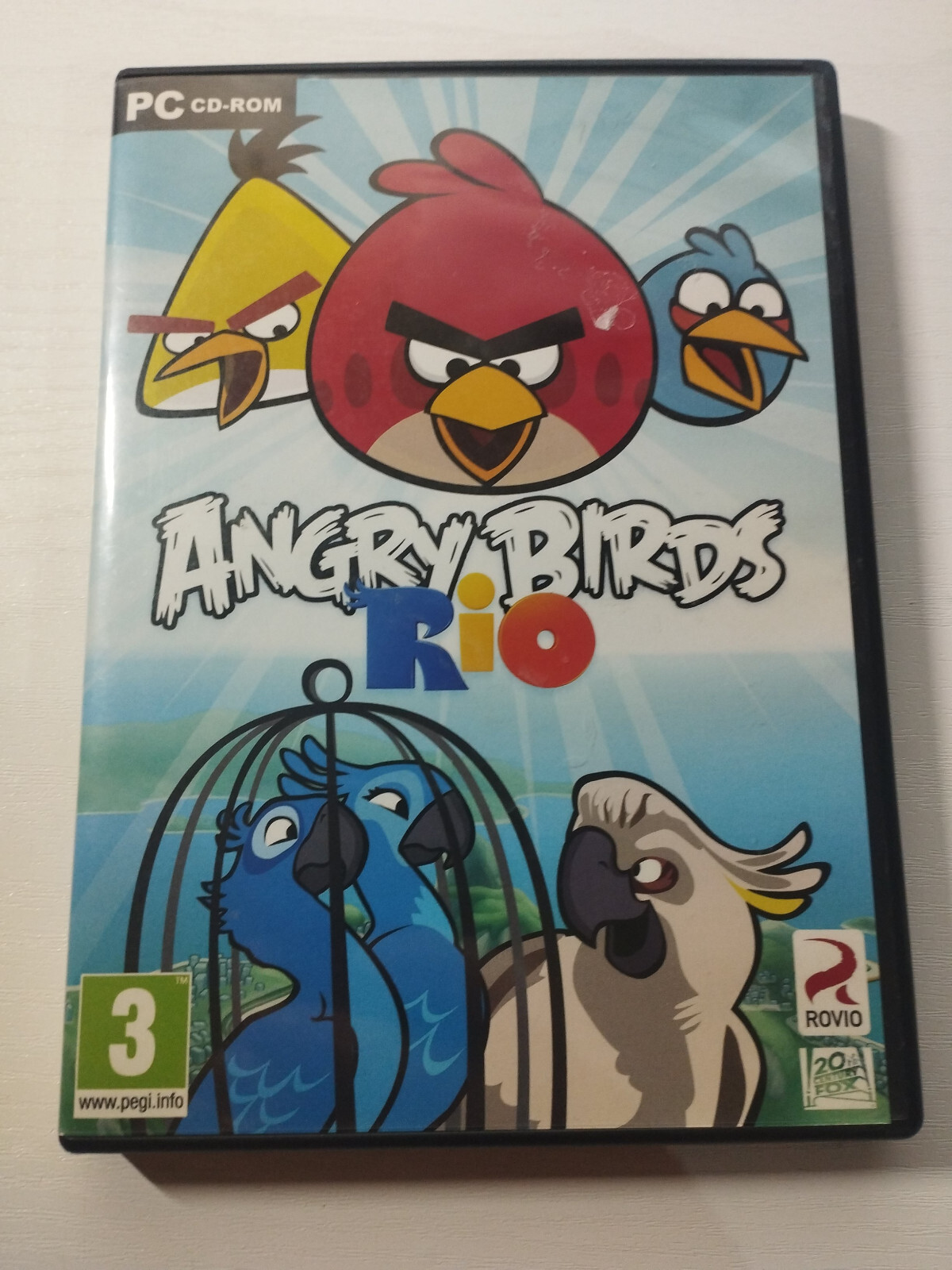 Angry Birds Rio Rovio Fox - Juego PC CD-Rom PAL English Am