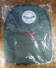Coca-Cola Chicago Dogs Backpack GRAY 16 inch by 12 inch New Sealed