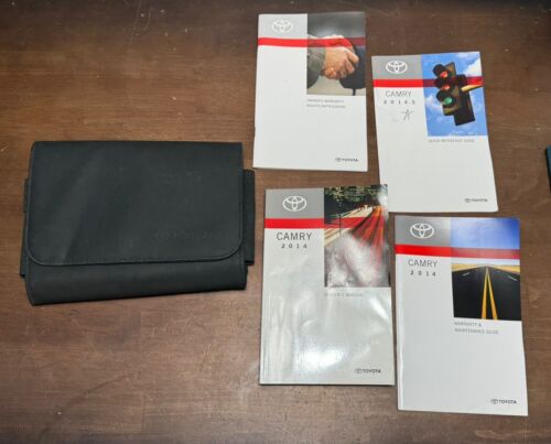 2014 Toyota Camry Owners Manual In Original Case