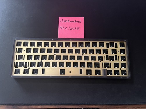 Clavier KBDFans 67% KBD67v2 MKII encre noir polycarbonate bricolage Hotswap