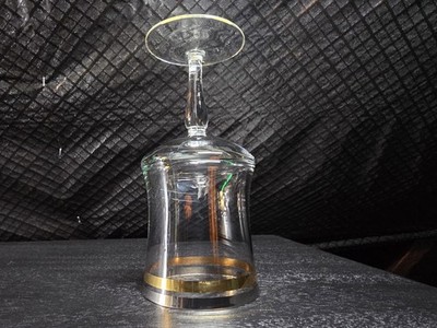 Vintage crystal wine glasses Made by Krosno Glass S.A. Handmade in Poland.