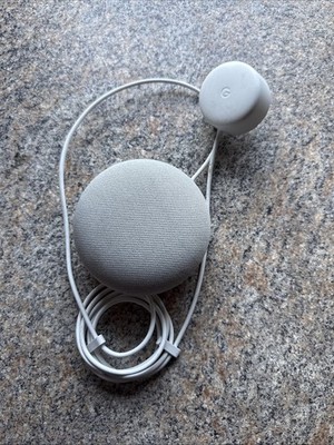 Google Nest Mini 2nd Generation Smart Speaker - Chalk