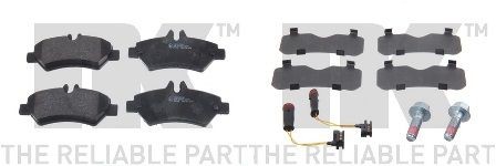 NK Rear Brake Pad Set for Mercedes Benz Sprinter 3.0 218 CDi 2006-2009 NK223363