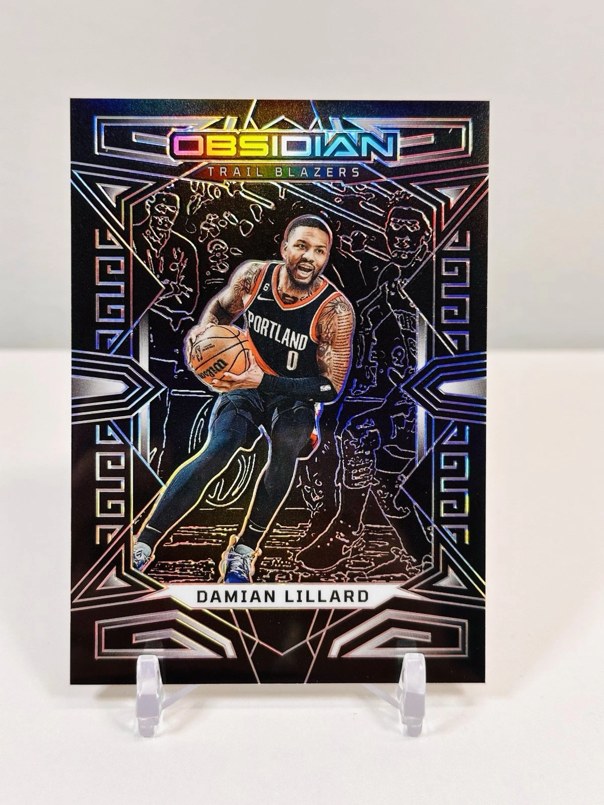 Damian Lillard trading card