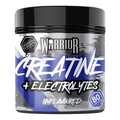 BODYBUILDING WAREHOUSE Warrior Creatine Plus Electrolytes - 80 Servings
