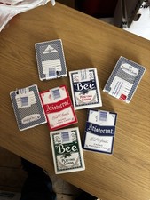 Las Vegas Casino Playing Cards, Used, Seven Packs In Total