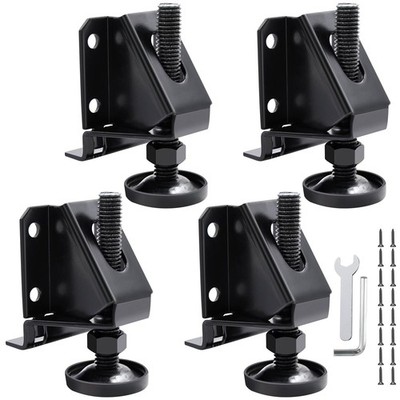 DkOvn 4/8/16 Pack Heavy Duty Leg Leveler, 2-inch Adjustable Height,for Furniture
