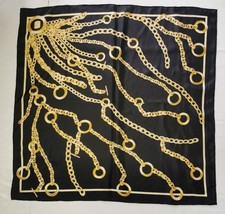 Vintage Seidentuch. Silk scarf. Baroque. Twil...