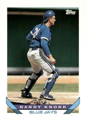 1993 Topps #534 Randy Knorr