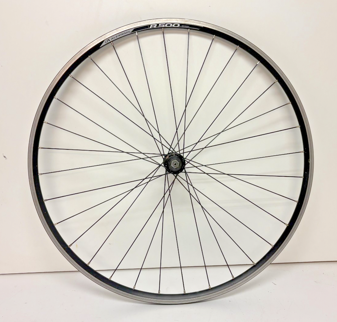 Alexrims R 500 32-Spoke Black Aluminum 622x14/700C Front Wheel