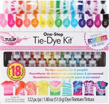 I Love To Create 32378 Tulip One-Step 18-Color Tie Dye Kit-