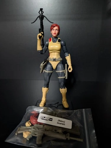 GI Joe Classified Series Retro Card Scarlett